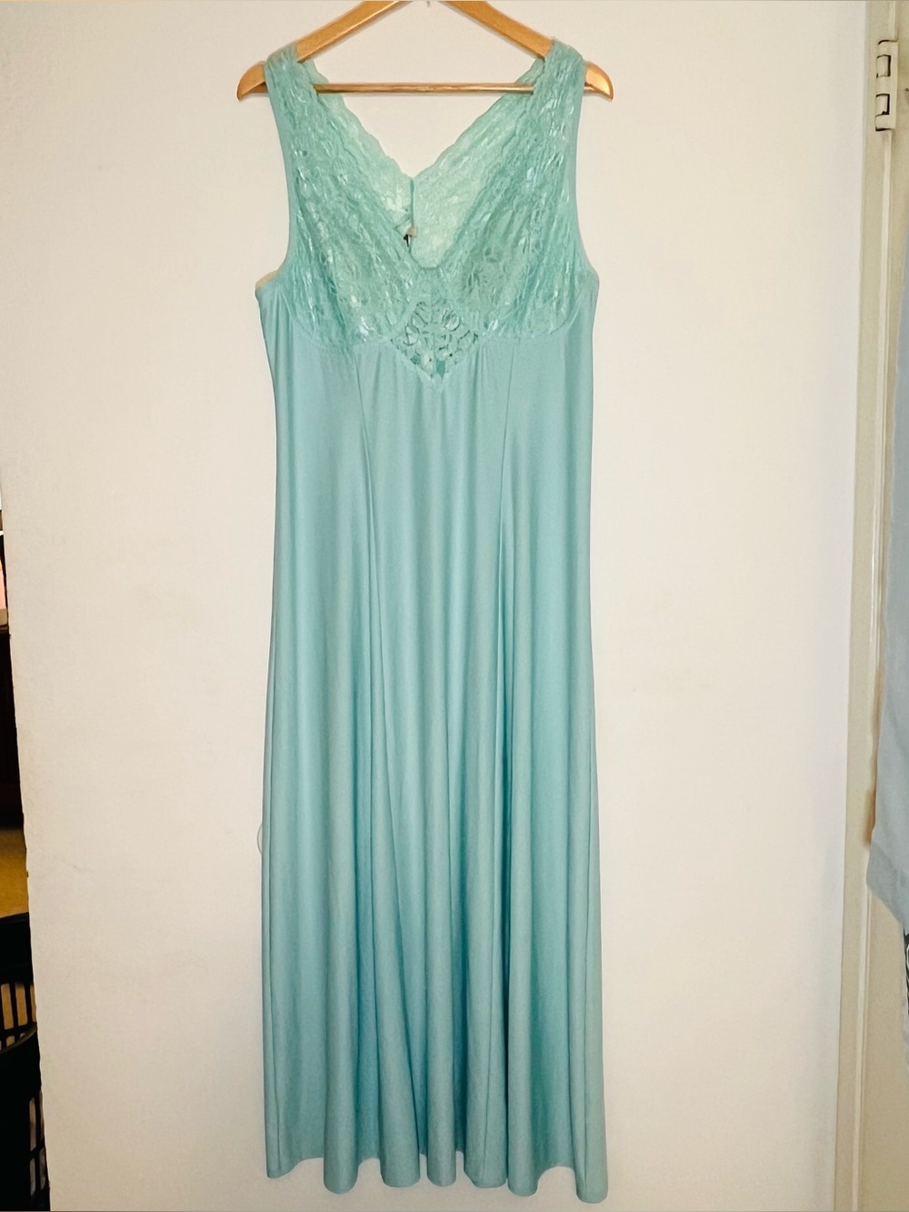 Soft Surroundings Honeymoon Lace Maxi Sexy Lingerie Nightie Dress Size XL*